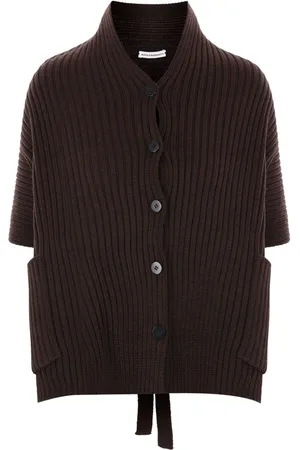 Niccolo Pasqualetti Gerippte Jacke mit Schleifenverschluss