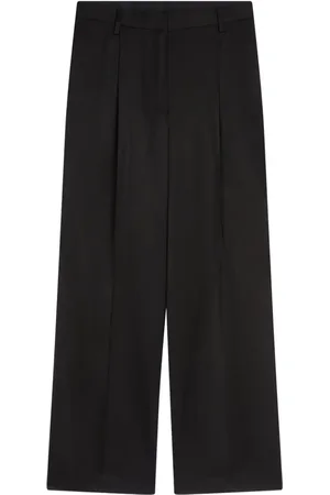 DRIES VAN NOTEN Plissierte Palazzohose