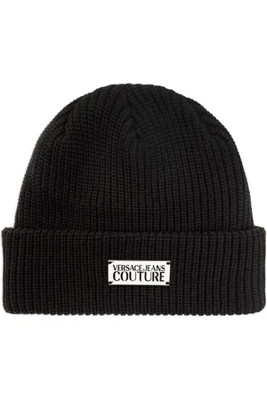 VERSACE Beanie mit Logo-Schild