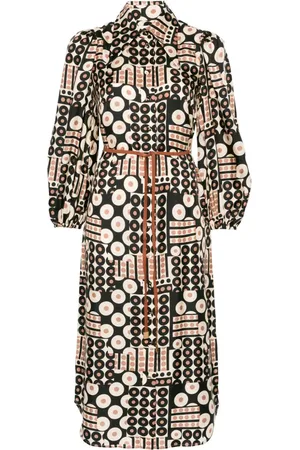 ZIMMERMANN Illustration Midikleid