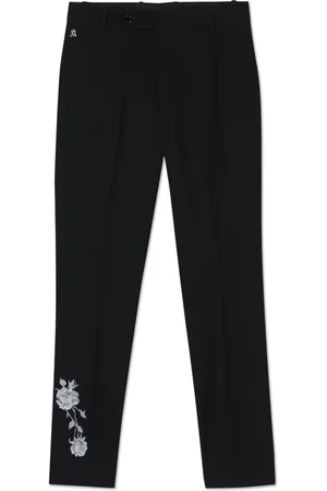 Maison Ava Hose mit Blumenjacquard