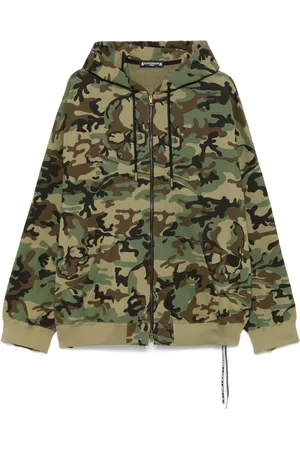 MASTERMIND JAPAN Hoodie mit Camouflage-Print