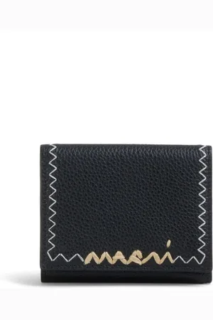 Marni Portemonnaie mit Logo-Stickerei
