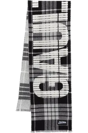 Jean Paul Gaultier Schal mit Jacquard-Logo