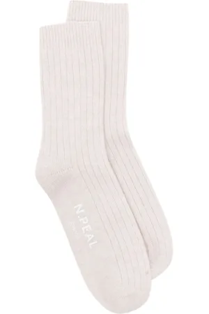 N.PEAL Gerippte Socken