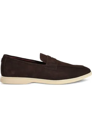 Bougeotte Loafer mit Logo-Applikation