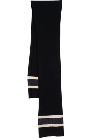 N.PEAL Gestreifter Jersey-Schal