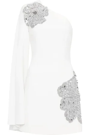 Rebecca Vallance Layana Minikleid mit Kristallen