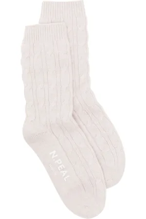 N.PEAL House Socken aus Kaschmir