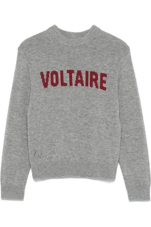Zadig & Voltaire Pullover mit Intarsien-Logo