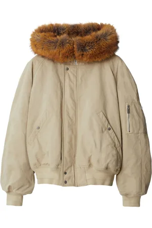 Burberry Bomberjacke mit Faux Fur