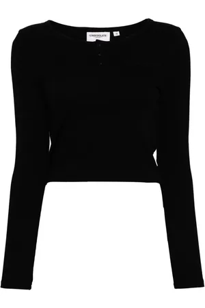 Chocoolate Tanktop mit Logo-Stickerei