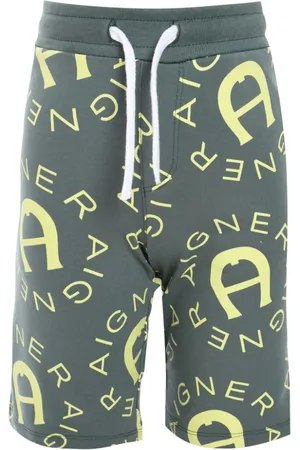 Aigner Bermudas mit Logo-Print