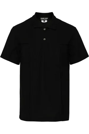 Comme des Garçons Poloshirt mit paspelierten Nähten