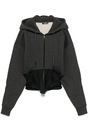 MUGLER Hoodie mit Corsage