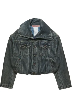 Acne Studios Cropped-Jacke aus Denim