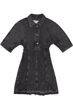 Ganni Minikleid aus Denim