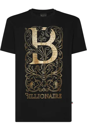 BILLIONAIRE T-Shirt mit Logo-Print