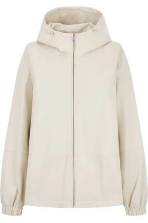 Studio Tomboy Kapuzenjacke aus Faux-Leder