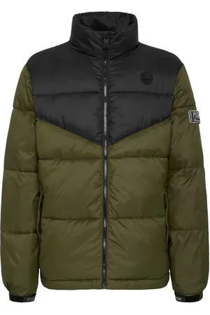 Philipp Plein Gefütterte Jacke mit Kontrasteinsätzen