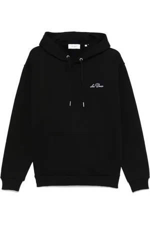 Les Deux Hoodie mit Logo-Stickerei