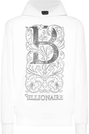 BILLIONAIRE Hoodie mit Logo-Print