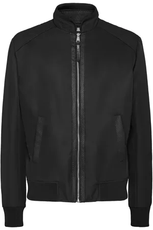 BILLIONAIRE Bomberjacke mit Logo-Prägung