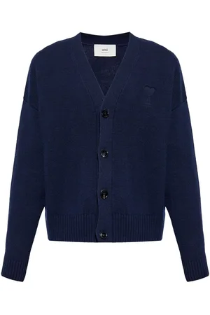 Ami Cardigan mit Ami De Coeur-Stickerei