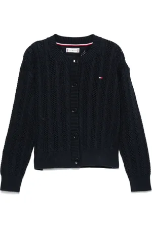Tommy Hilfiger Cardigan mit Logo-Stickerei