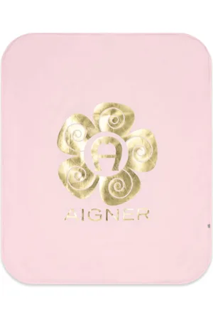 Aigner Decke mit Logo-Print