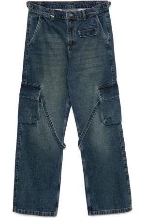 FLÂNEUR Jeans mit aufgesetzten Taschen