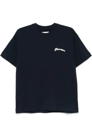 FLÂNEUR T-Shirt mit Logo-Stickerei