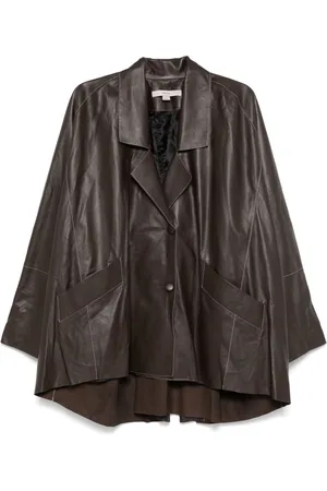 REMAIN Klassische Lederjacke