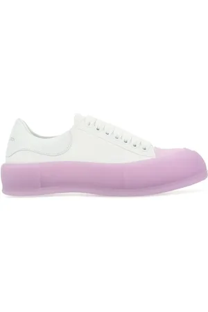 Alexander McQueen Sneakers mit Kontrastsohle