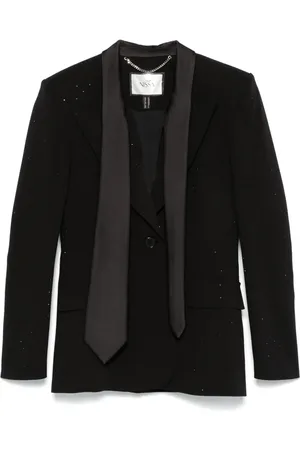 NISSA Blazer mit Schleifenverzierung
