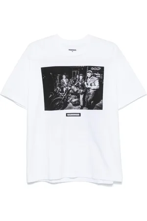 NEIGHBORHOOD X Osamu Nagahama T-Shirt mit Foto-Print