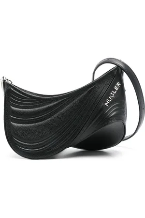 MUGLER Schultertasche mit Prägung