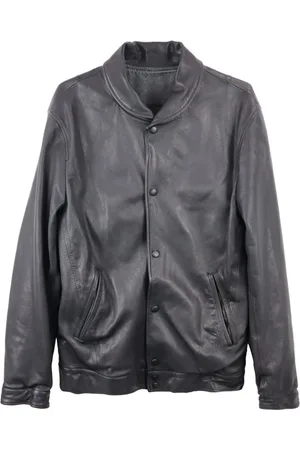 YOHJI YAMAMOTO Klassische Lederjacke