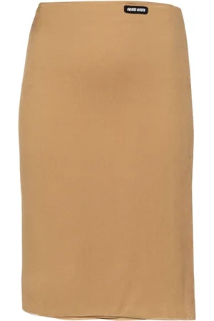 Miu Miu Minirock aus Seide