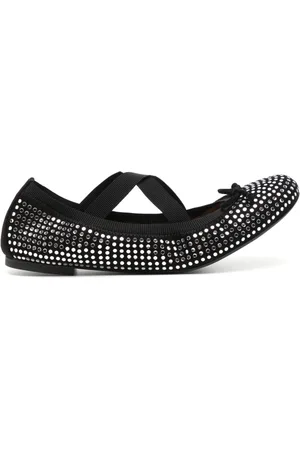 Aquazzura Ballerinas mit Strass