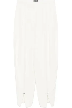 MUGLER Klassische Hose mit Piercing