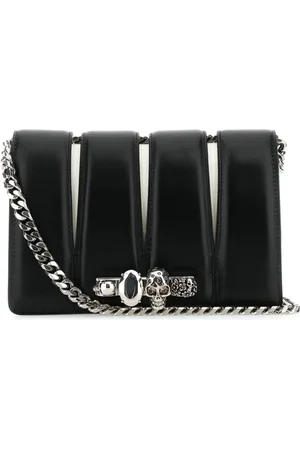 Alexander McQueen Slash Tasche mit Nieten