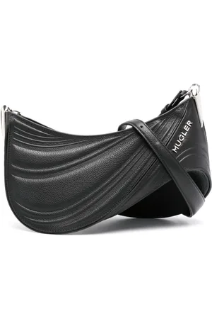MUGLER Schultertasche mit Prägung
