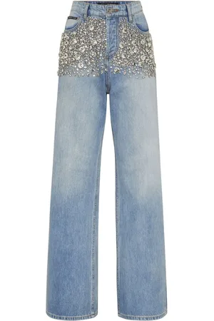 Philipp Plein Jeans mit Kristallen