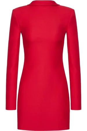 VALENTINO GARAVANI Rückenfreies Kleid mit Stehkragen