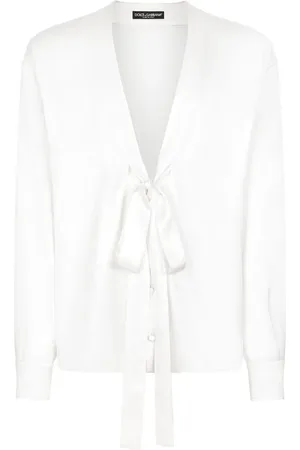 Dolce & Gabbana Hemd mit Schleifendetail