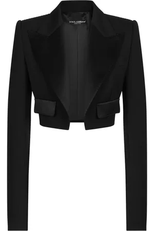 Dolce & Gabbana Cropped-Jacke aus Garbadine