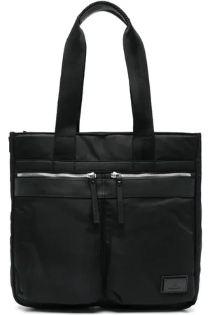 Premiata Laptoptasche mit Logo-Schild