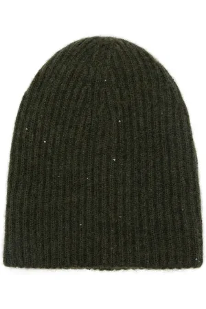 Fabiana Filippi Gerippte Beanie mit Pailletten