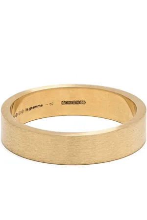 Le Gramme Gebürsteter 18kt Gelbgoldring